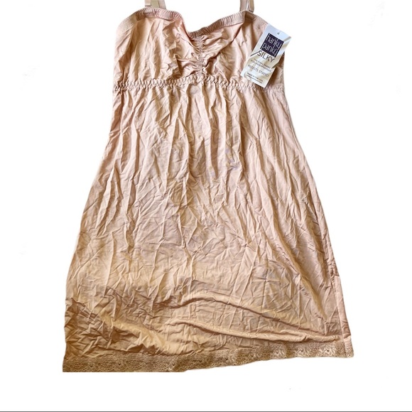 HANKY PANKY Silky Skin Convertible Slip Dress NUDE Size XS - Picture 3 of 3